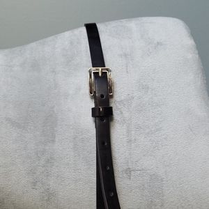Whbm like new skinny patent belt xxl